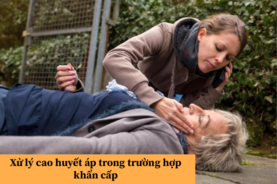 Trị liệu với trường hợp khẩn cấp với bệnh cao huyết áp