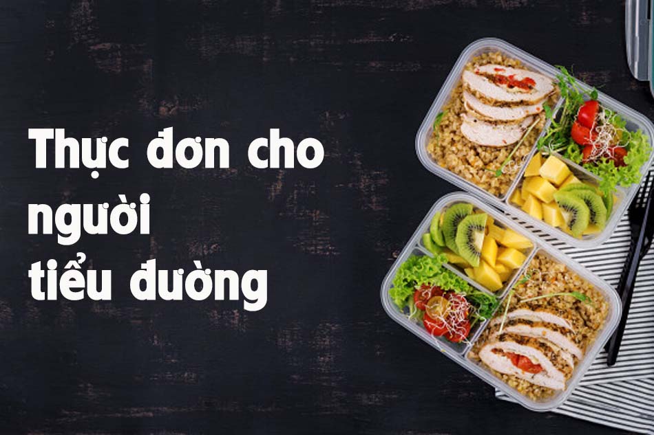 Thực đơn lành mạnh giảm cân cho người tiểu đường 