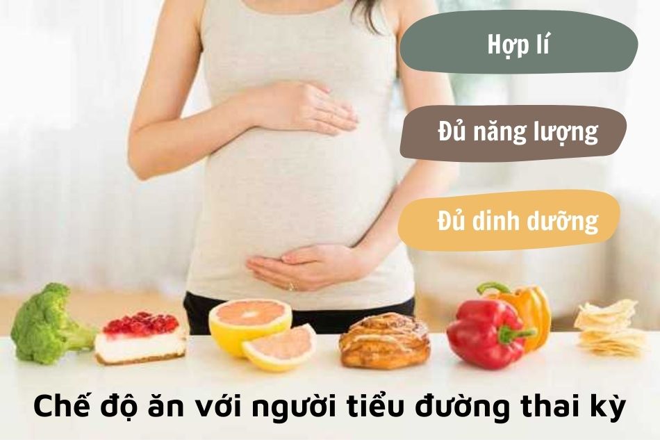 Chế độ ăn với người tiểu đường thai kỳ