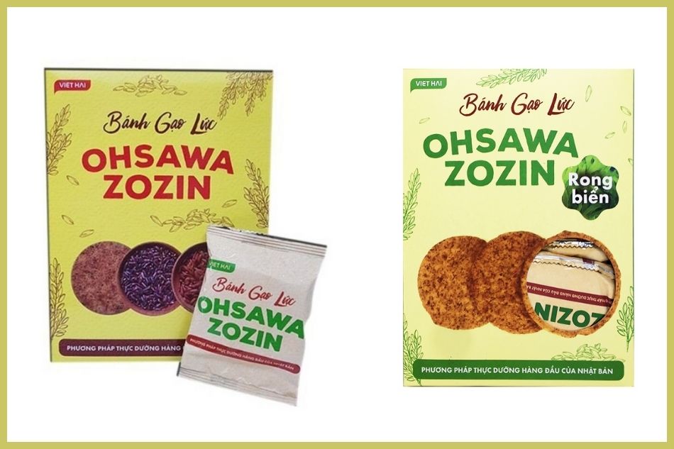 Ohsawa Zozin- Bánh gạo lứt cho người tiểu đường