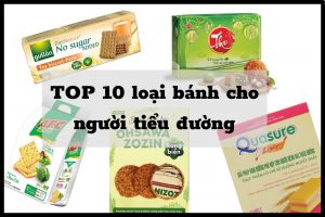 TOP 10 bánh cho người tiểu đường